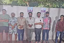 Seven nabbed with drugs worth ₹2 crore at Ahmedabad airport