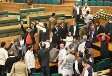 Uproar in J&K Assembly over Article 370 resolution
