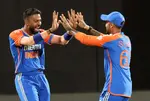 Hardik reclaims No.1 T20I all-rounder spot; Tilak Varma soars into top 10