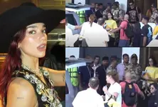 Dua Lipa arrives in Mumbai for her show on November 30