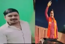 BJP worker courts controversy with gun in hand, dancing with unknown woman