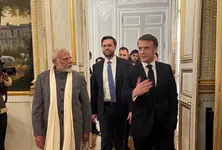 Macron’s Paris soiree brings together PM Modi, US V-P Vance