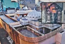 400 year old Chintamani Parshwanath Jain idols relocated from Ahmedabad’s Rajpur to Shela