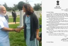 Ahead of Sunita Williams homecoming PM Modi pens letter to India’s illustrious daughter