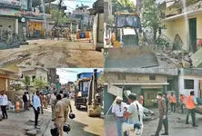 Aurangzeb tomb row: Nagpur civic body bulldozes violence mastermind Fahim Khan’s house