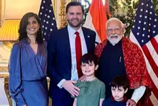 JD Vance to arrive in Delhi with family at 9.30 am today
