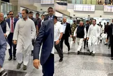 Rahul Gandhi in Kashmir, meets those injured in Pahalgam terror attack