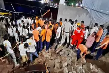 Eight devotees killed in wall collapse at Simhachalam temple in Andhra Pradesh