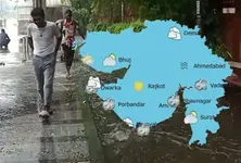 Amid heat in Gujarat unseasonal rains in Ahmedabad Banaskantha Mehsana