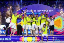 Brazil defends FIFA Beach Soccer World Cup title