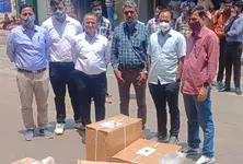 Customs department destroys massive seizure of narcotics in Ahmedabad