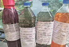 Sabarmati River shows multi colEoured pollution despite court orders