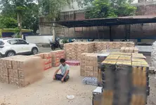 Prohibition raid in Ramol IMFL worth over rs 48 lakh seized one arrested