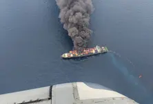 Singapore cargo ship catches fire off Kerala, Kochi and Kozhikode hospitals on alert