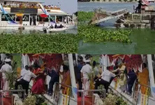 AMC’s inefficiency in removing water hyacinth disrupts Jal Yatra of Lord Jagannath