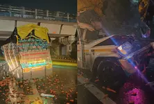 Youth killed after speeding car rams truck in Vadodara Expressway, driver flees scene