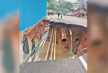 AMC issues notice revokes builder permit after road caves in near Anupam Cinema