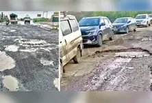 Travellers in distress after Valsad stretch of Ahmedabad Mumbai highway washed away