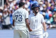 Siraj fined for aggressive reaction to Duckett’s wicket