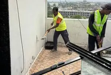 AMC begins demolition of illegal nine-storey building near Astodia Darwaja