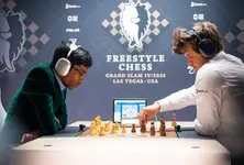 Praggnanandhaa stuns Carlsen in Las Vegas, takes joint lead in Freestyle Chess Grand Slam