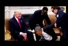 US President posts AI video of former president Obama getting arrested