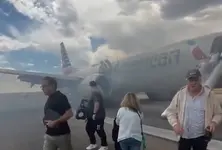 Flight’s landing gear catches fire at US airport; aborts takeoff