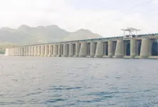 Vasna barrage gates opened due to rising water levels amid heavy rain