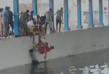 Bavla police rescue woman in emotional distress from drowning in flooded underbridge