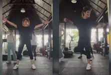 Hrithik Roshan’s mom learns the hook step of ‘Aavan Jaavan’ track from ‘War 2’