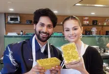 Indian influencer Ankush Bahuguna meets Selena Gomez in LA