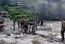 Uttarakhand cloudburst 50 civilians JCO 8 jawans still missing in Dharali