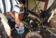 Seven injured in fire during Shravan Purnima aarti in UP temple