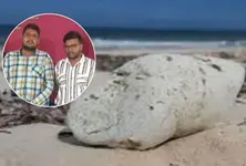 Ahmedabad Rural Police nab two with rs 3 crore worth of whale vomit