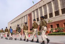 Security breach at Parliament intruder scales wall arrested