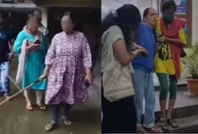 Ahmedabad woman alleges assault by society members over stray dog capture society accuses her of threatening false cases
