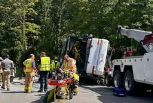 Two people of Indian descent killed in tour bus crash after visit to Niagara Falls