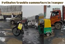 AMC boasts of patchwork on social media, but potholes continue to trouble Amdavadis