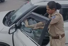 Ahmedabad Police fine 311 vehicles on day 1 of drive against black film, missing number plates
