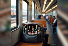 Liquor worth ₹60k seized from unattended trolley bags on Udaipur–Ahmedabad train