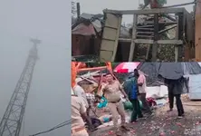 Six die after goods ropeway collapses in Pavagadh