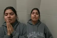 Gujarati woman caught shoplifting from Target US cop questions her in viral video