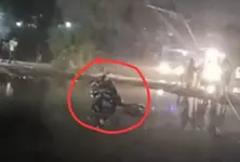 Youth, woman electrocuted after scooter falls into waterlogged pit in Narol