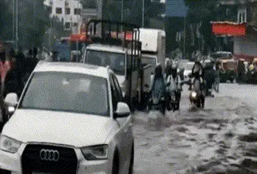 South Gujarat experiences downpour amid Southwest monsoon withdrawal, yellow alert issued