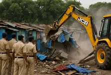 Demolition drive continues in Devbhoomi Dwarka; illegal structures razed