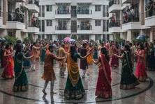 Ahmedabad four-day rain forecast creates concern among garba revellers,  organisers