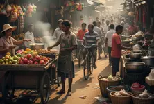 Ahmedabad street vendors must keep bins for dry wet waste or face confiscation