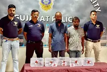 Ahmedabad Crime Branch seizes cache of illegal firearms two history sheeters held