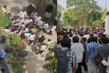 Campus clash at JG University: ABVP workers allegedly hurt during dispute with security guards