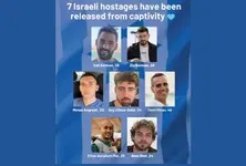 Seven hostages handed over to Israeli forces after two years in Hamas captivity